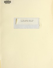 Annual work plan directives by United States. Bureau of Land Management