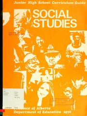 Cover of: Junior high school curriculum guide, social studies
