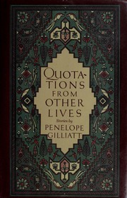 Cover of: Quotations from other lives