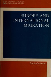 Cover of: Europe and international migration