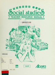 Cover of: Social studies, grades 1-3: teacher resource manual