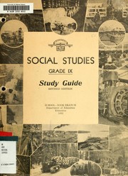 Cover of: Social studies grade IX study guide