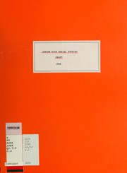 Cover of: Junior high social studies