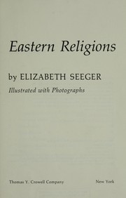 Cover of: Eastern religions.