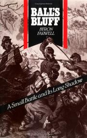 Cover of: Balls Bluff: a small battle and its long shadow