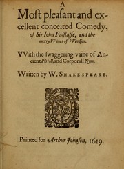 Cover of: The Merry Wives of Windsor