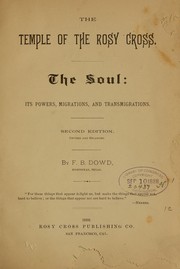 Cover of: The temple of the rosy cross