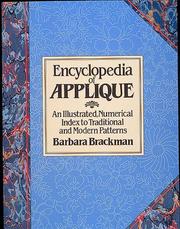 Cover of: Encyclopedia of applique by Barbara Brackman