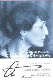 Cover of: The Complete Poems of Anna Akhmatova