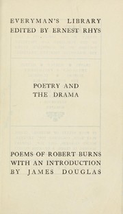 Cover of: The poems and songs of Robert Burns by Robert Burns