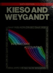 Cover of: Intermediate accounting
