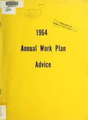 Cover of: Annual work plan directives by United States. Bureau of Land Management, United States. Bureau of Land Management