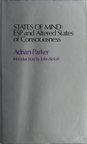 States Of Mind: Esp And Altered States Of Consciousness