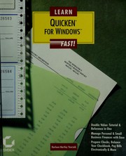 Cover of: Learn Quicken for Windows fast!
