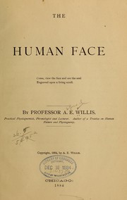 Cover of: The human face ... by Alfred E. Willis