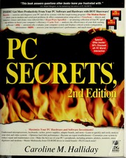 Cover of: PC secrets by Caroline M. Halliday