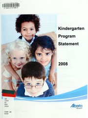 Cover of: Kindergarten program statement 2008