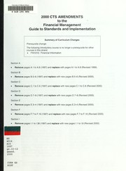 Cover of: Financial management: guide to standards and implementation