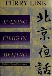 Cover of: Evening chats in Beijing by E. Perry Link