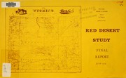 Red Desert study by United States. Bureau of Land Management. Wyoming State Office