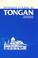 Cover of: Intensive course in Tongan