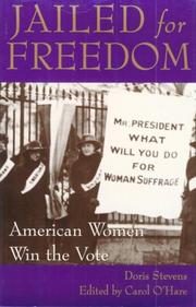 Cover of: Jailed for freedom by Doris Stevens