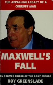 Maxwell's fall by Roy Greenslade