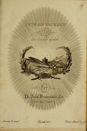 Cover of: Arte de escribir la letra bastarda española by José Francisco de Iturzaeta