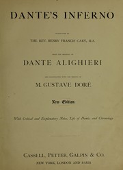 Cover of: Dante's Inferno. by Dante Alighieri