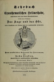 Cover of: Lehrbuch der exanthematischen heilmethode, auch bekannt unter dem namen Baunscheidtsimus