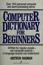 Cover of: Computer dictionary for beginners