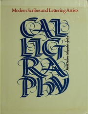 Cover of: Modern scribes and lettering artists.