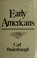 Cover of: Early Americans