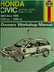 Cover of: Honda Civic owners workshop manual