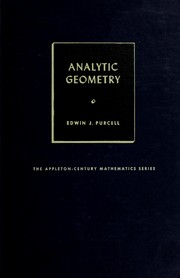 Cover of: Analytic geometry.