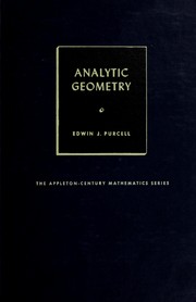 Cover of: Analytic geometry