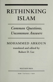 Cover of: Rethinking Islam by Mohammed Arkoun