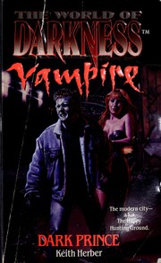 Cover of: Dark Prince (The World of Darkness : Vampire)