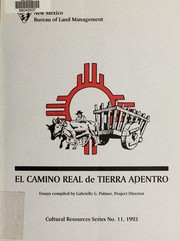 Cover of: El Camino real de tierra adentro by essays compiled by Gabrielle G. Palmer, Project Director ; June-el Piper and LouAnn Jacobson, editors.