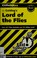 Cover of: CliffsNotes Lord of the flies