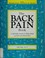 Cover of: The back pain book