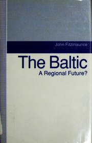 Cover of: The Baltic: A Regional Future?