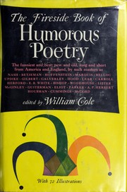 Cover of: The fireside book of humorous poetry. by Cole, William