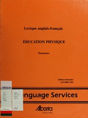 Cover of: Lexique anglais-français