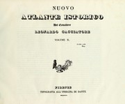 Nuovo atlante istorico by Leonardo Cacciatore