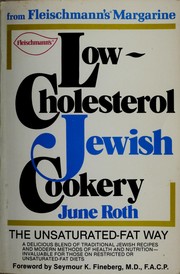 Cover of: Low-cholesterol Jewish cookery