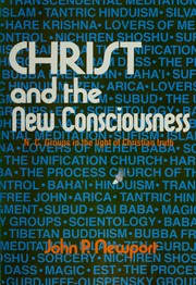 Cover of: Christ and the new consciousness