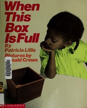 Cover of: When this box is full by Patricia Lillie