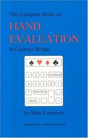 Cover of: The complete book on hand evaluation in contract bridge