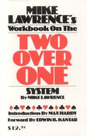 Cover of: Mike Lawrence's workbook on the two over one system